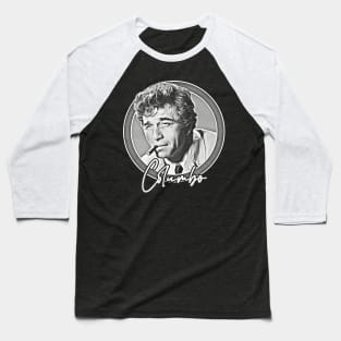 Columbo / Retro TV Fan Design Baseball T-Shirt